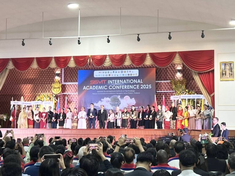 ก้าวสู่เวที International Academic Conference